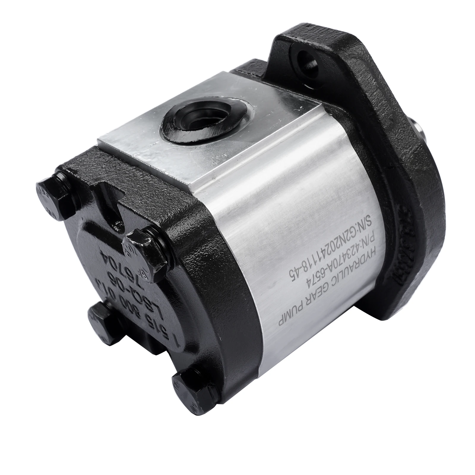 Pompa a ingranaggi idraulica AP01 2-9 GPM 3/4" Bulloni SAE A-2 con albero dritto in senso orario