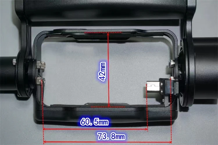 Video input highlights 3.5 inch LCD screen running camera handheld gimbal dog 4gop camera stable gimbal