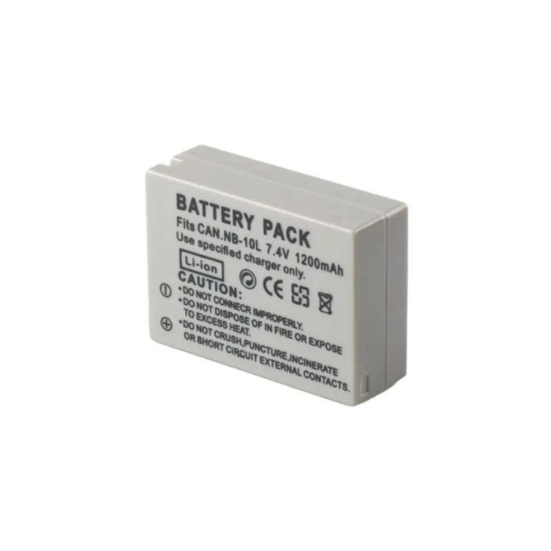 

NB-10L NB 10L NB10L Digital Battery for G1X G15 G16 SX40HS SX50HS SX60HS SX40 SX60 SX50 Camera Replacement Battery