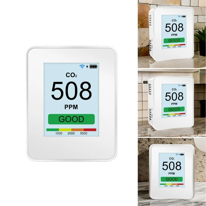 

Advanced Air Quality Inspection Instrument with CO2 Trackings for Public Space