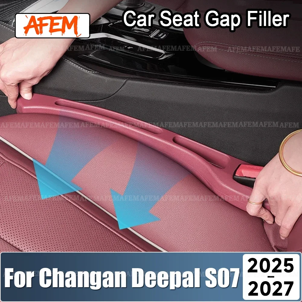 For Changan Deepal S07 2025 2026 2027 2PCS Universal Car Seat Leak Proof Strips Gap Side Seam Storage Accessories