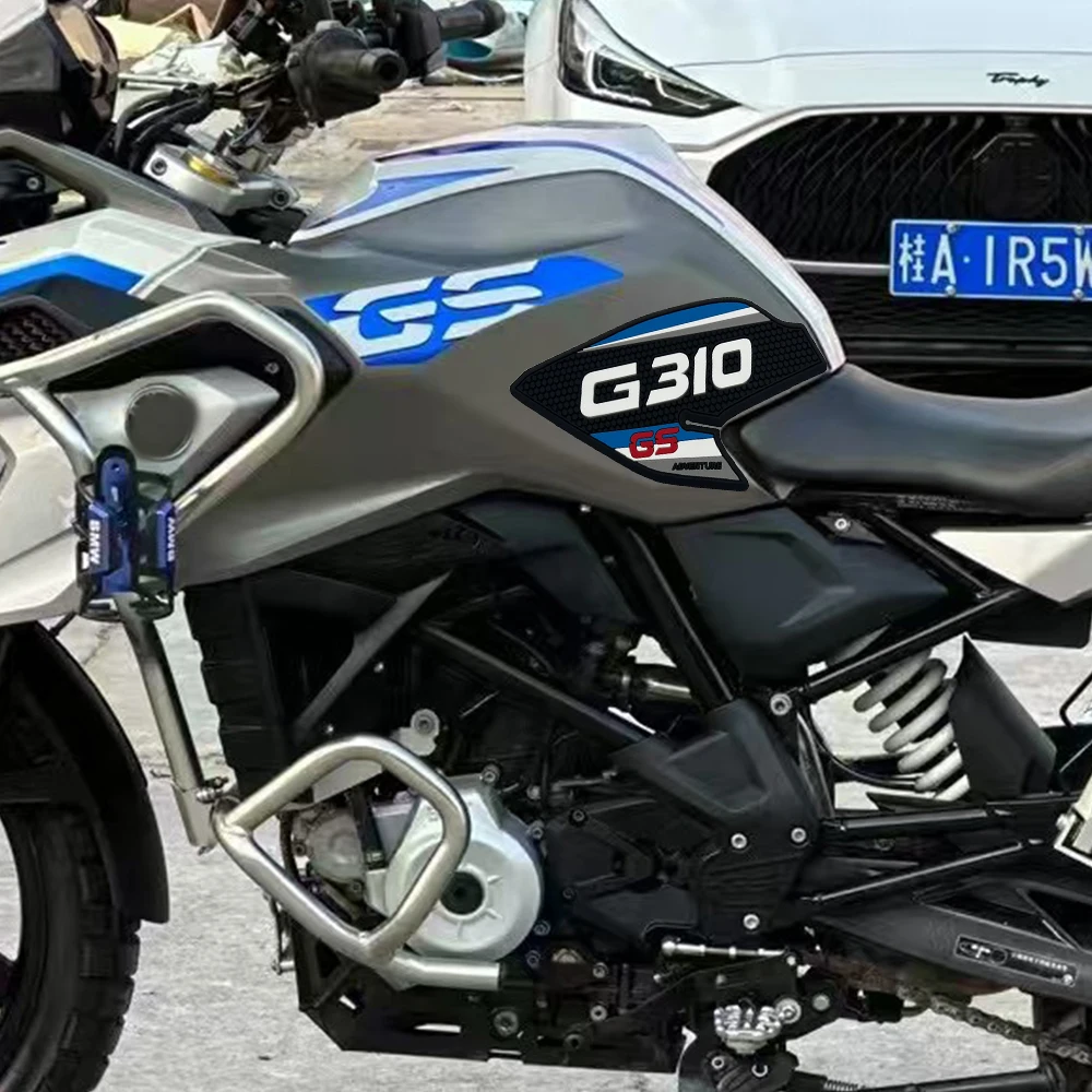 

For BMW G310GS 2017-2024 motorcycle anti slip fuel tank pad, decorative protective sticker, rubber anti slip adhesive pad New