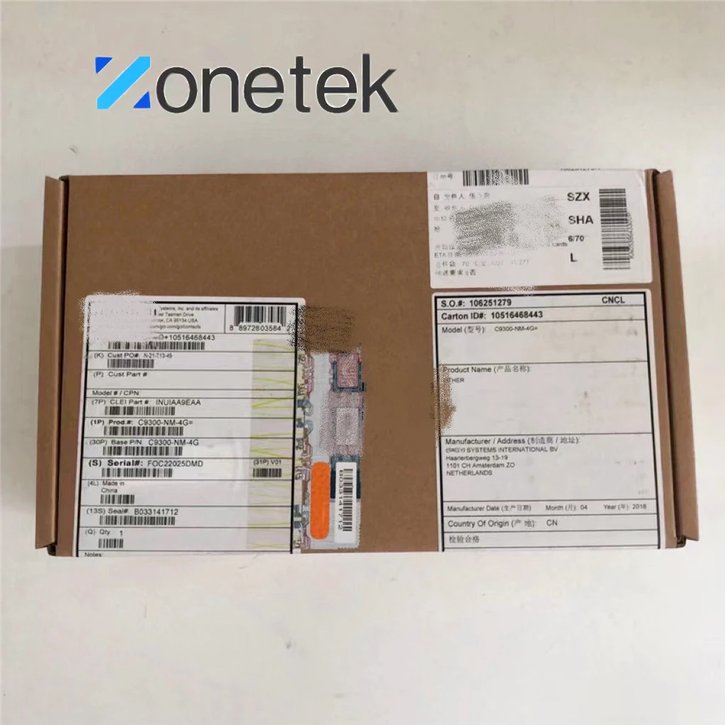 Original New C9300-NM-2Y C9300 Series 2 X 10G/1G SFP+ Network Module C9300-NM-2Y Ready To Ship