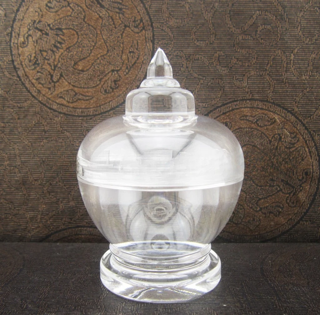 Relic Stupa Relic Bottle Ornament For Relic And Blessed Pill Offering Eight Auspicious Vase