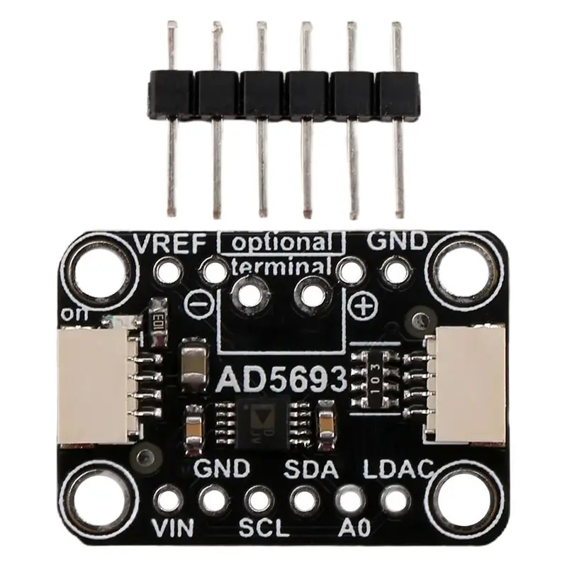 A53M-AD5693R Breakout Board I2C Interface 16-Bit DAC Module Compatible With STEMMA QT Qwiic