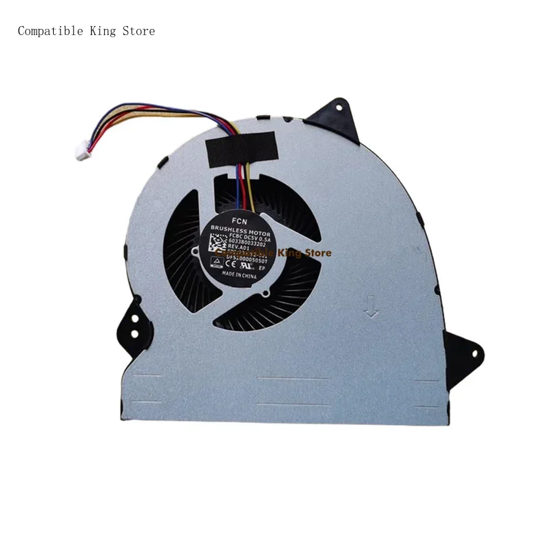 D Replacement New CPU Cooling Fan for Asus GL552 GL552L GL552J GL552JX GL552V GL552VW FX51V ZX50 ZX50J ZX50JX fx-Plus Series Fan