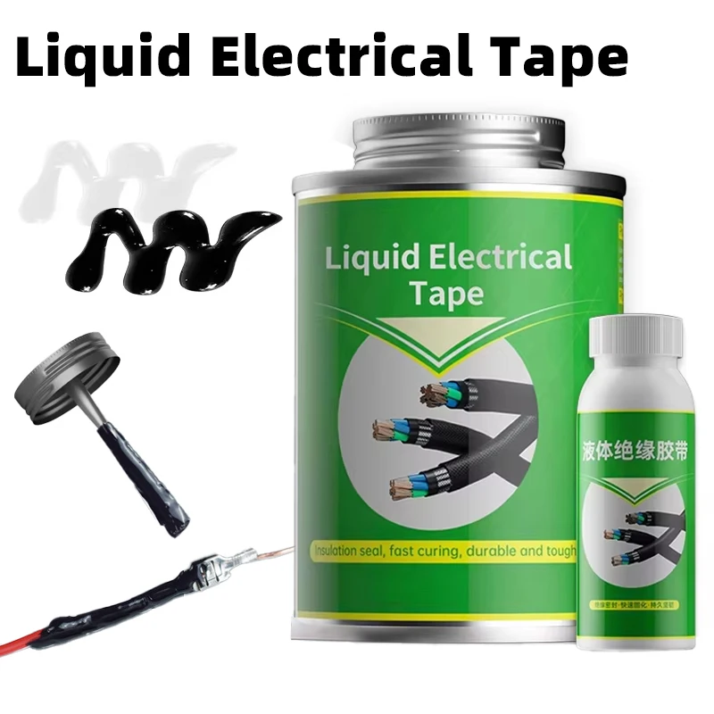 Waterproof Liquid Electrical Tape Insulating Tape Repair Rubber Electrical Wire Cable Liquid Insulation Paste Coat Fix Line Glue
