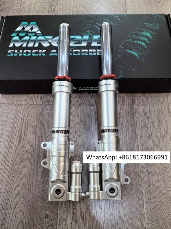 Authentic front shock absorber with 31 cores and adjustable damping