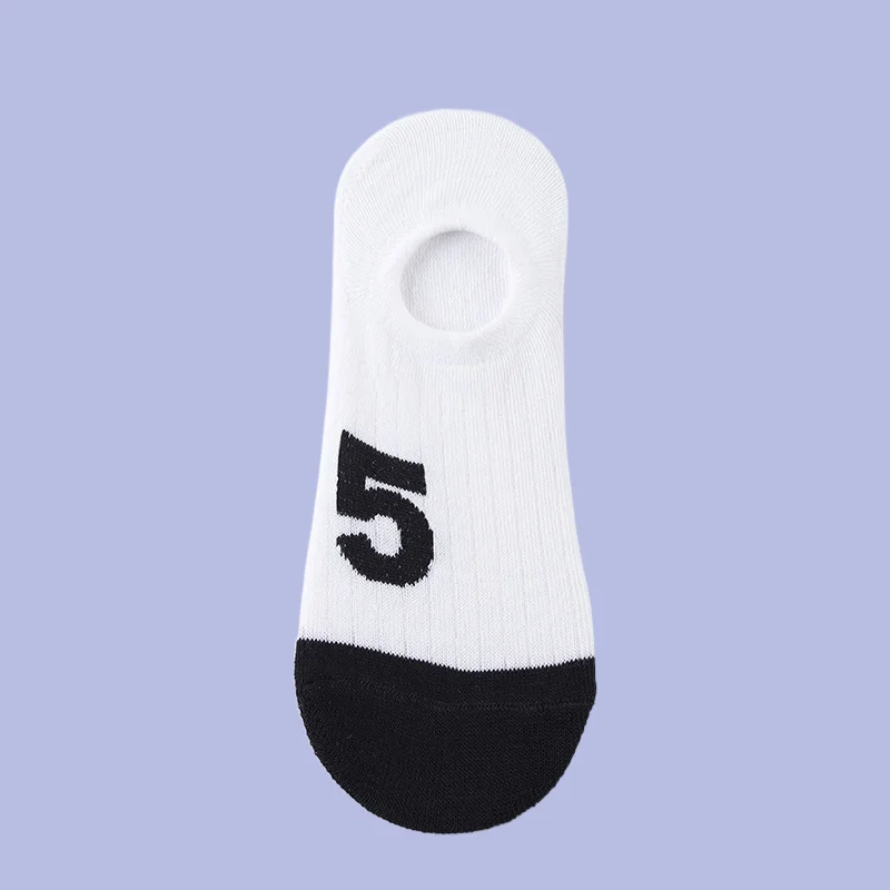 Chaussettes d'été fines en coton pour femmes, 6/12 paires, courtes, japonaises, invisibles, basses, bateau, noires et blanches