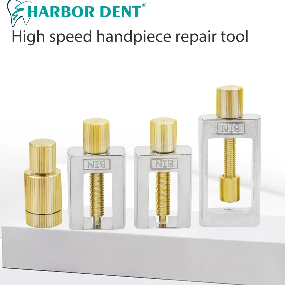 4 pcs/set Dental High Speed Handpiece Repair Tools Cartridge Turbine Maintenance Disassembling Tool