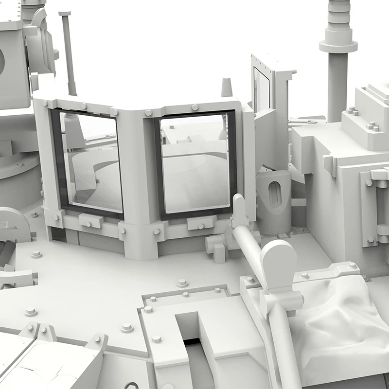 MENG 72-005 1/72 스케일 모델 키트 미국 보병 전투 차량 M2A3 브래들리(버스크 III 포함)