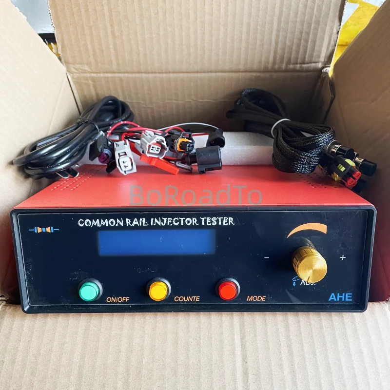 CRI205 Piezo Diesel Common Rail Injector Pulse Simulator Tester AHE Dynamic Stroke For BOSCH DENSO DELPHI CAT Siemens