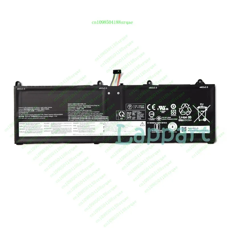 

Новый оригинальный аккумулятор L19M4PC3 L19C4PC3 для Lenovo Rescuer Y9000X R9000X 2021 "% тест"