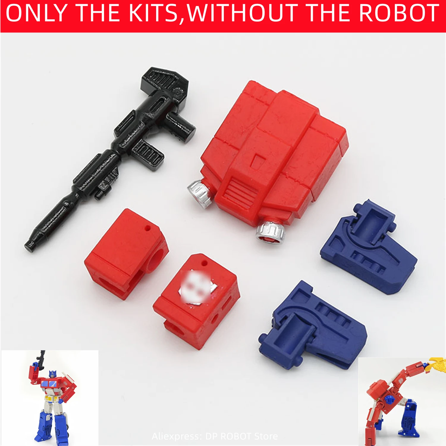 Kit de actualización de mochila de vuelo de pistola DIY 3D para accesorios SS Devastation OP Prime