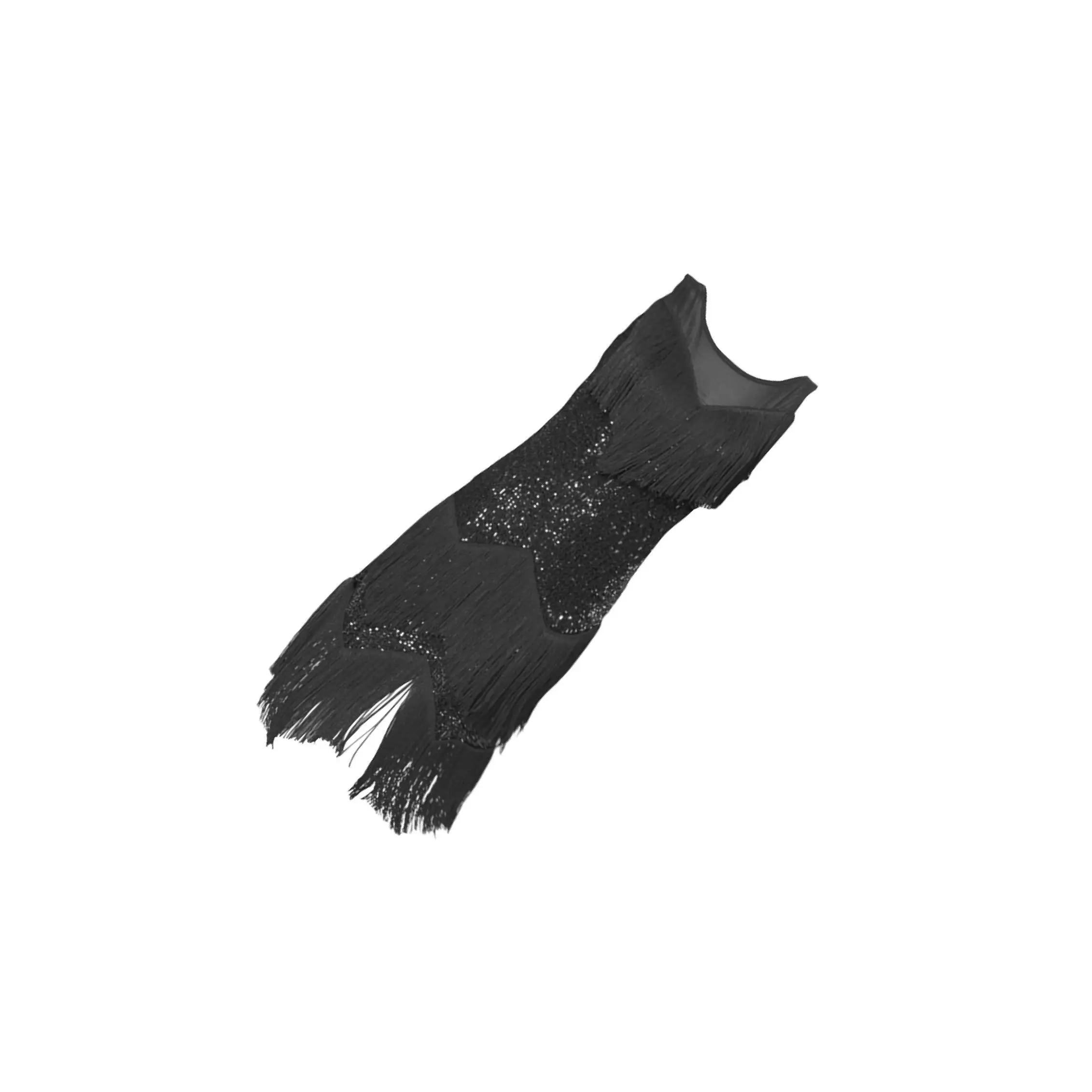 

Платье из полиэстера с пайетками для женщин, короткое, блестящее, с круглым вырезом, без рукавов, для клуба и вечеринок, привлекательное