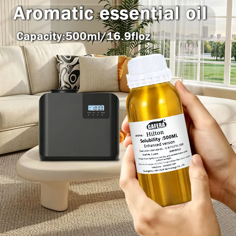 Hotel Fragrance Essential Oil Waterless Diffuser Oil 500ml Essential Oil Refill Suitable for Hotel or Home—Gardenia flower scent