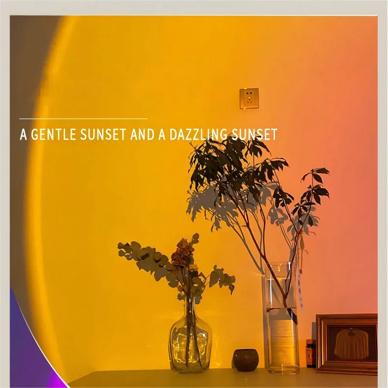 جديد أضواء غروب الشمس Led أسفل مصباح السطح الداخلي شنت/أضواء السقف راحة للديكور غرفة نوم المعيشة المدخل #5