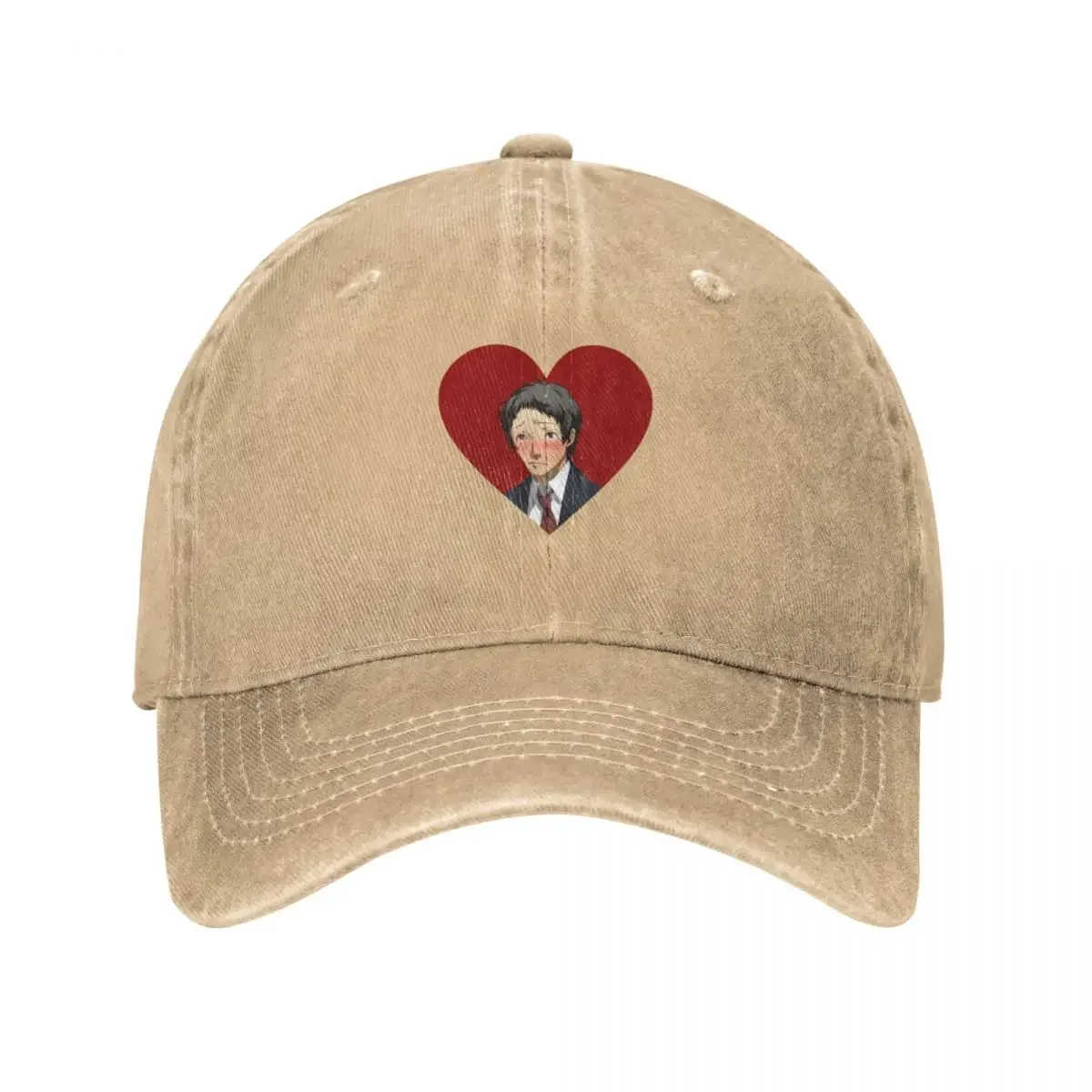 Tohru Adachi Portrait (Blushing Heart) Cowboy Hat Sports Caps Women'S Beach Hat Men'S