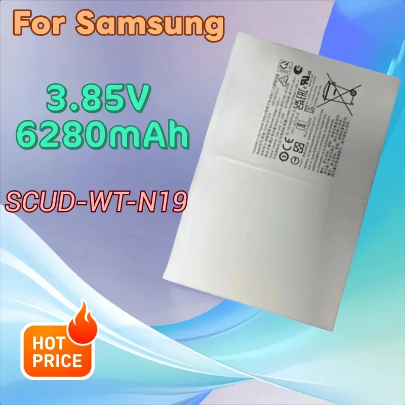 

3.85V 6280mAh SCUD-WT-N19 SM-T505C Mobile Phone Battery for Samsung Galaxy Tab A7 T500