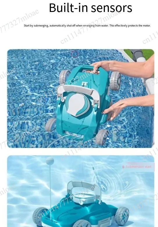 Intelligent underwater vacuum cleaning equipment swimming pool automatic bottom cleaning and sewage suction machine