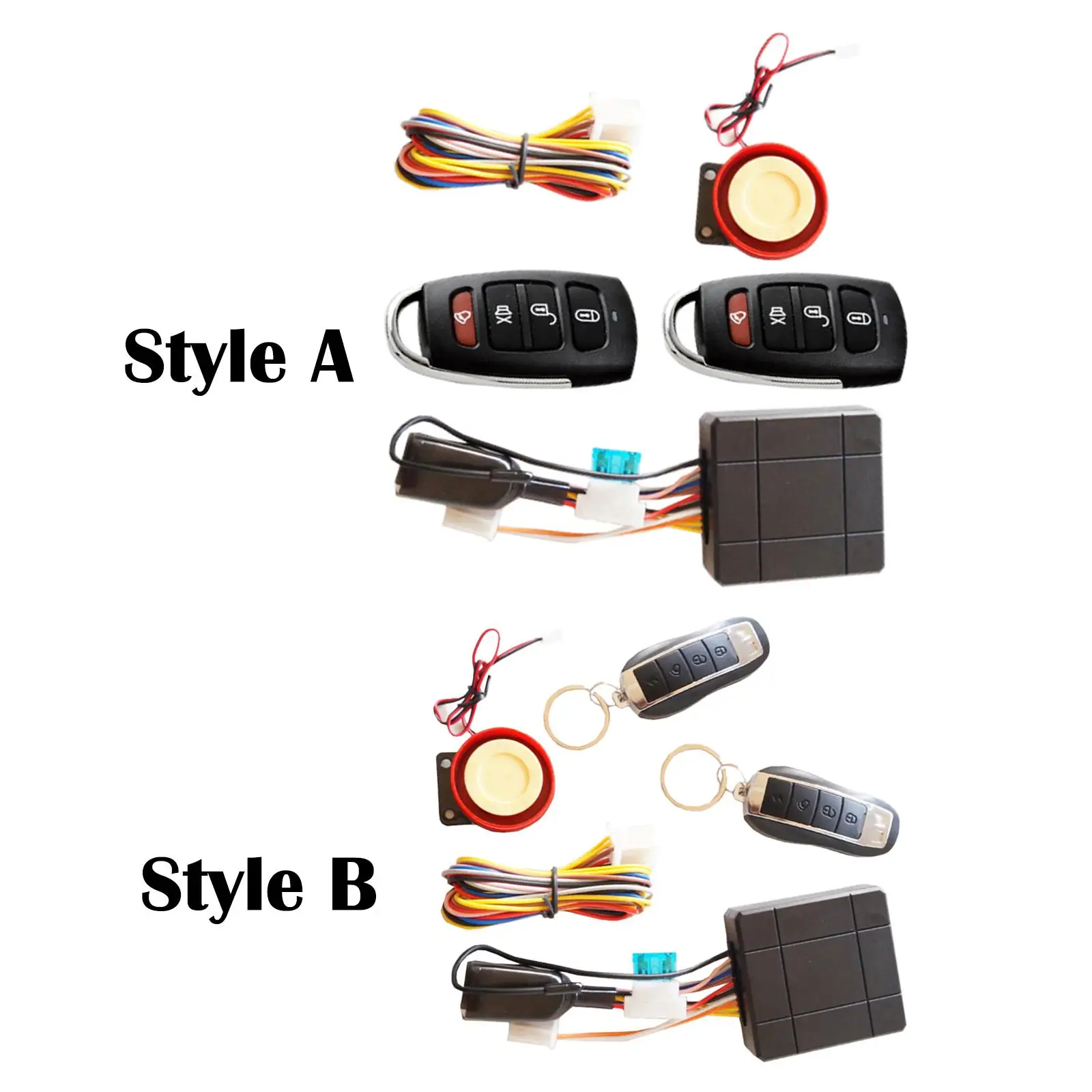 

12V Motorcycle Alarm System Control Electronic Widely Application Low Power Consumption