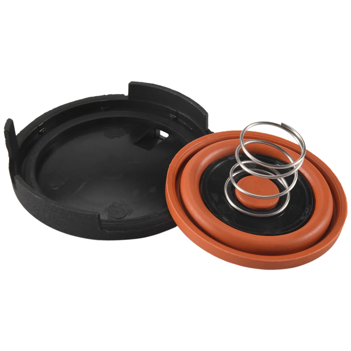 T48C_PCV Valve Cover Repair Kit Valve Cap with Membrane for GM Chevy Cruze Sonic Trax Chevrolet 1.4L 25198874 55573746