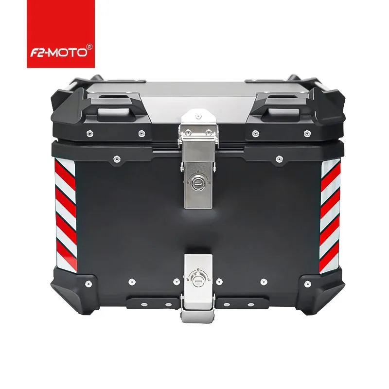 

45L Black New Design Aluminum Alloy Tail Box Motorcycle Trunk Box