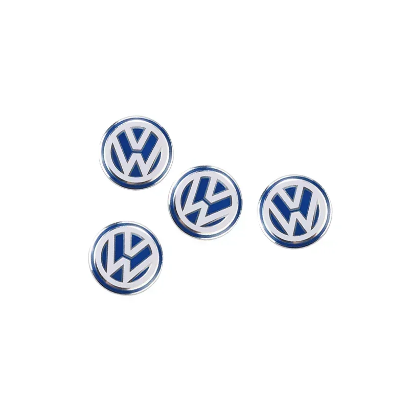 Car Metal Emblem Stickers Auto Remote Key Logo For VW GTI Polo Golf Passat Tiguan Arteon Touareg Taigo Caddy Jetta Beetle Sharan view 4