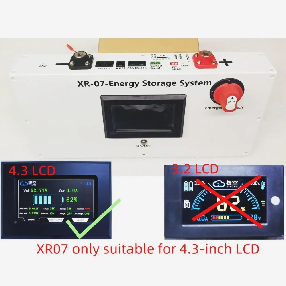 Imagem -03 - Bateria de Lítio Lifepo4 16s 48v 15kwh com Eve Catl 280ah 302ah jk Bms Xr0748v280ah Kit Faça Você Mesmo Sistema de Armazenamento de Energia Solar Doméstica