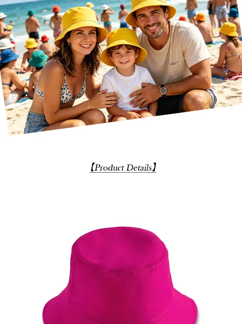 Hut mit individuellem Logo, Fischerhut, Kinder-Fischerhut, personalisierte bestickte Logo-Bucket-Hüte, Kinder-Flachhut, Sonnenhut – Detail 9