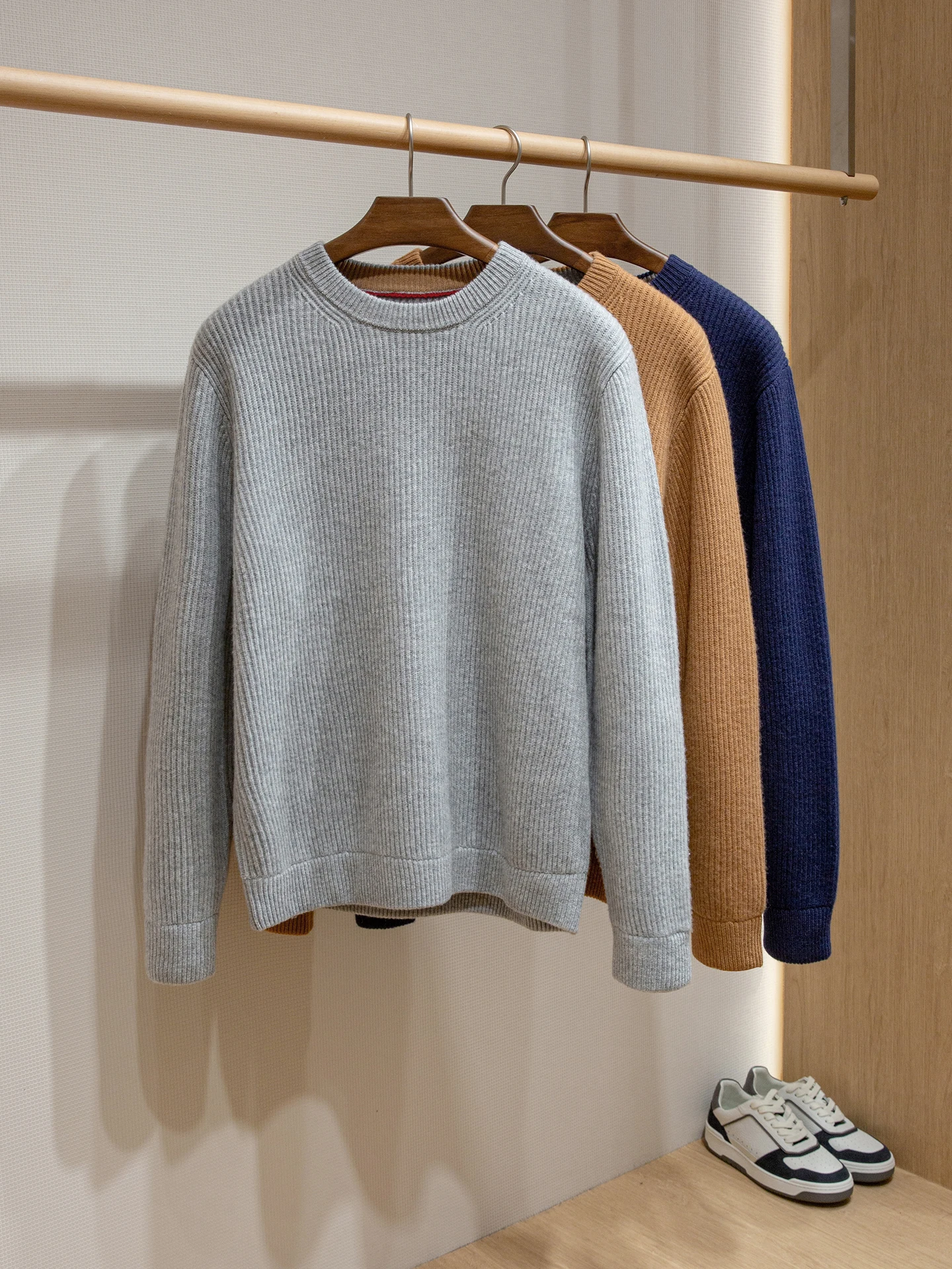 

Thi шерстяной вязаный свитер для мужчин, круглый, повседневный, теплый, зимний, профессиональная, с длинным светом, внутренняя одежда от Boom Solo