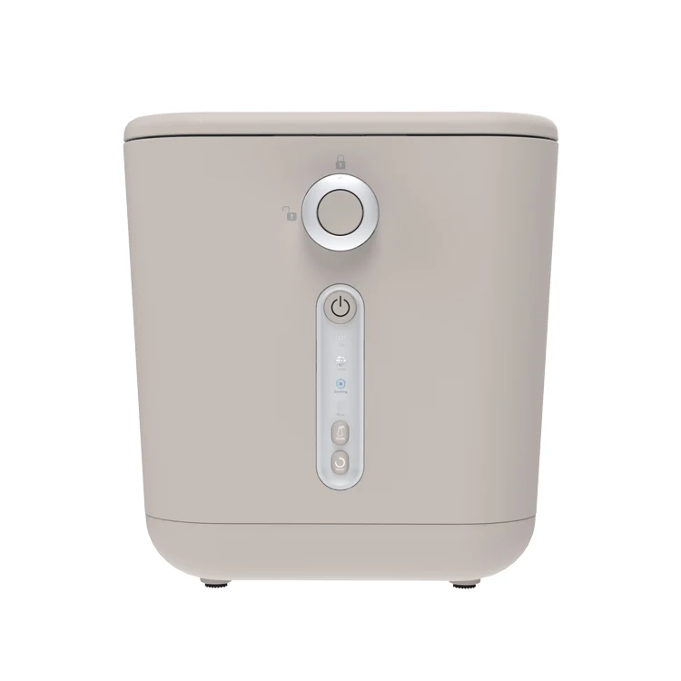 2025 Top Quality Food Waste Disposal Electric Compost Machine Turn Food Garbage to Organic Fertilizer