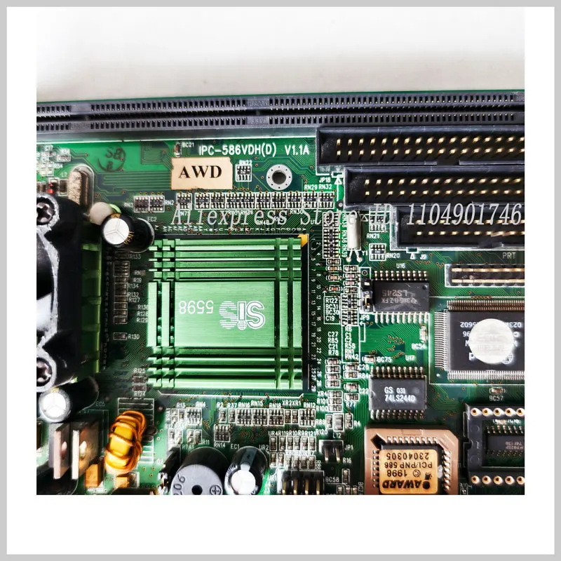 الأصلي ل EVOC نصف طول اللوحة الأم للمعدات الطبية الصناعية IPC-586 VDH (D) V1.1A #5