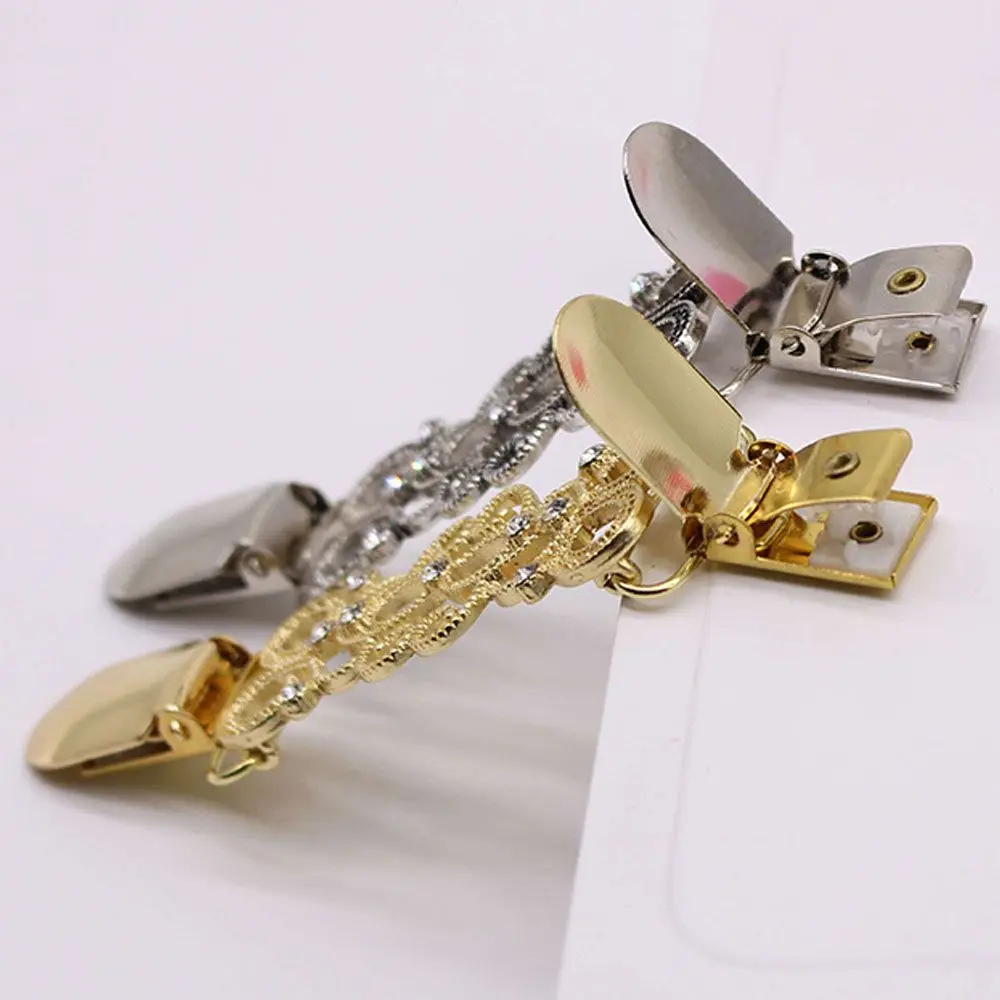 

Trendy Shirt Collar Winter Retro Duck Clip Clasps Sweater Blouse Pin Shawl Brooch Cardigan Clip