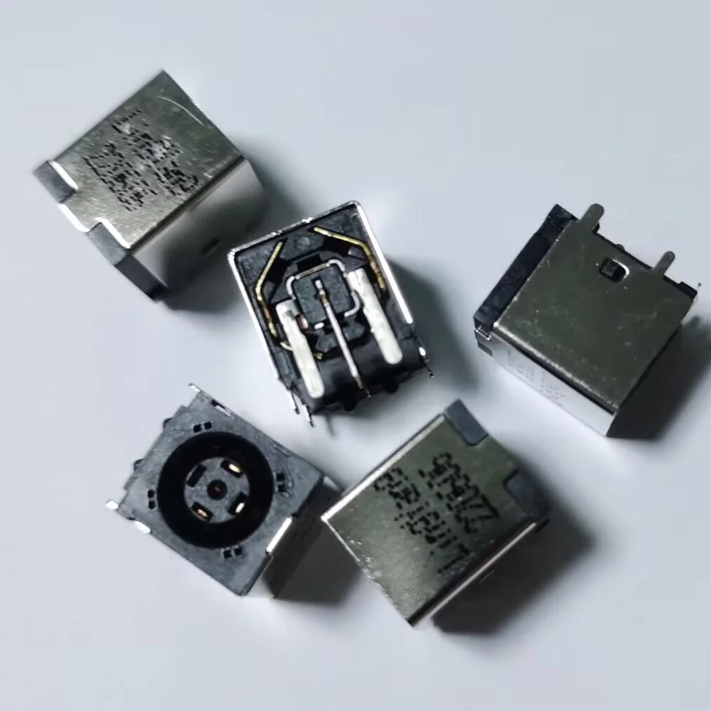 

Laptop power head interface 7.4 * 5.0 female socket, brand new original round hole DC charging port connector