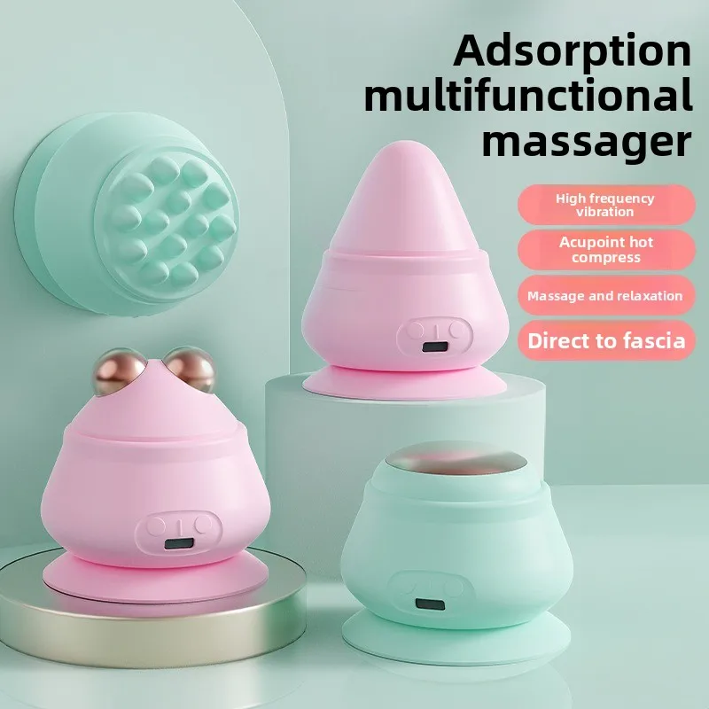 Wall-mounted Fascia Cone Multi-Function Suction Cup Wall Massager For Back Muscle Relaxation Arm Foot Massager Trigger Point