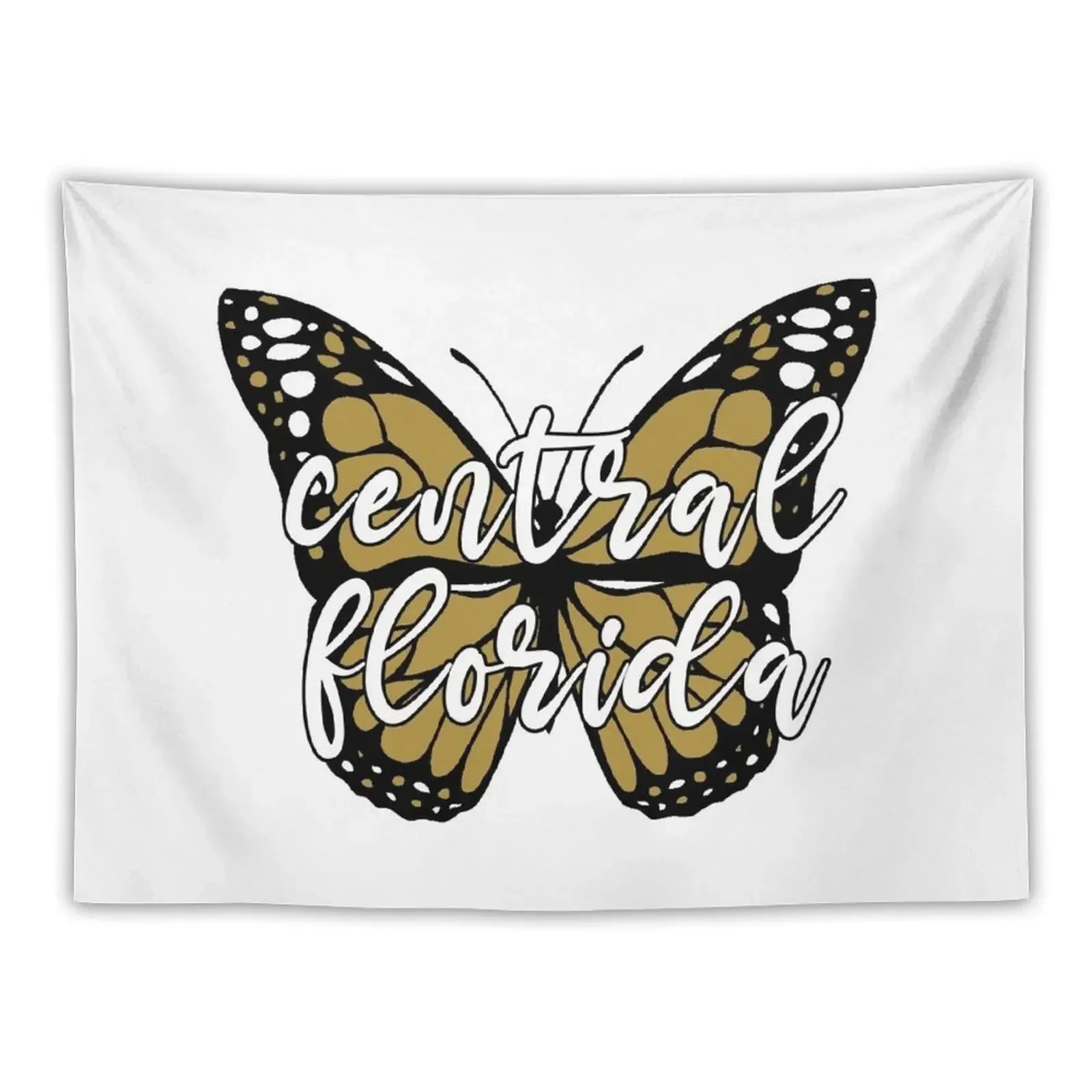 Central Florida Butterfly Tapestry Wall Coverings Aesthetic Room Decors Wall Decor Hanging Tapestry