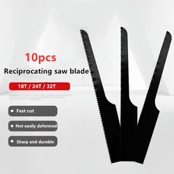 Citop 10pcs 32T/24T/18T Reciprocating Air Saw Blades Pneumatic Tool Wood Fiberglass Plastic