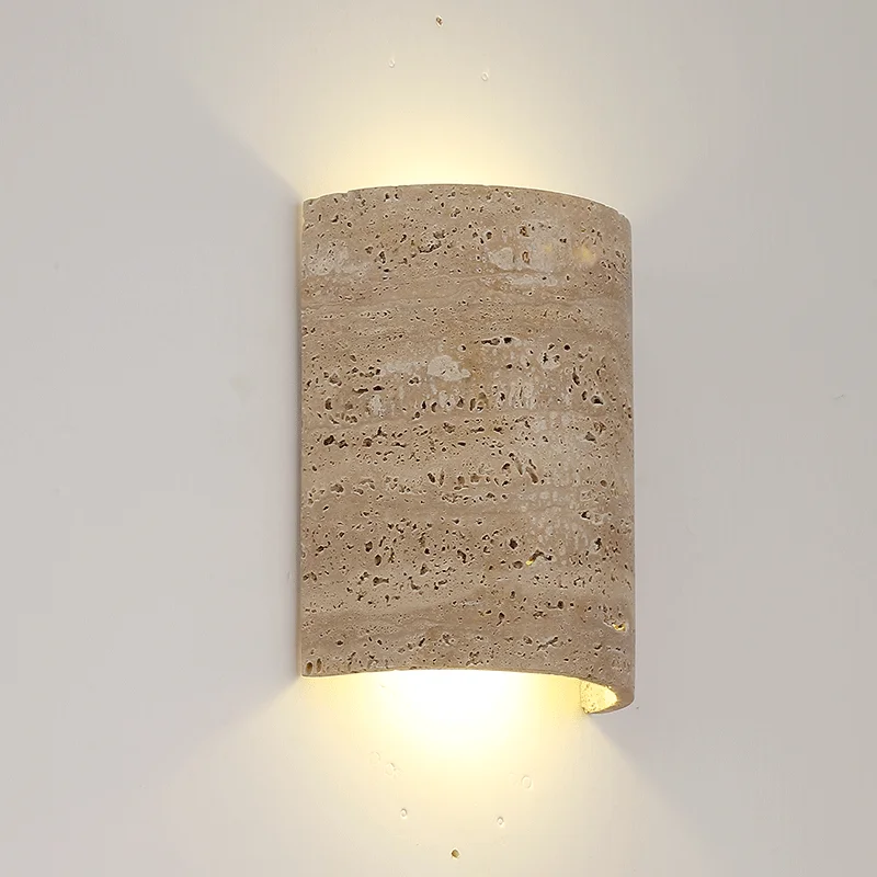 lampada de parede led de pedra natural vintage decoracao artistica decoracao do quarto candeeiro eletrodomestico ao ar livre patio impermeavel 01