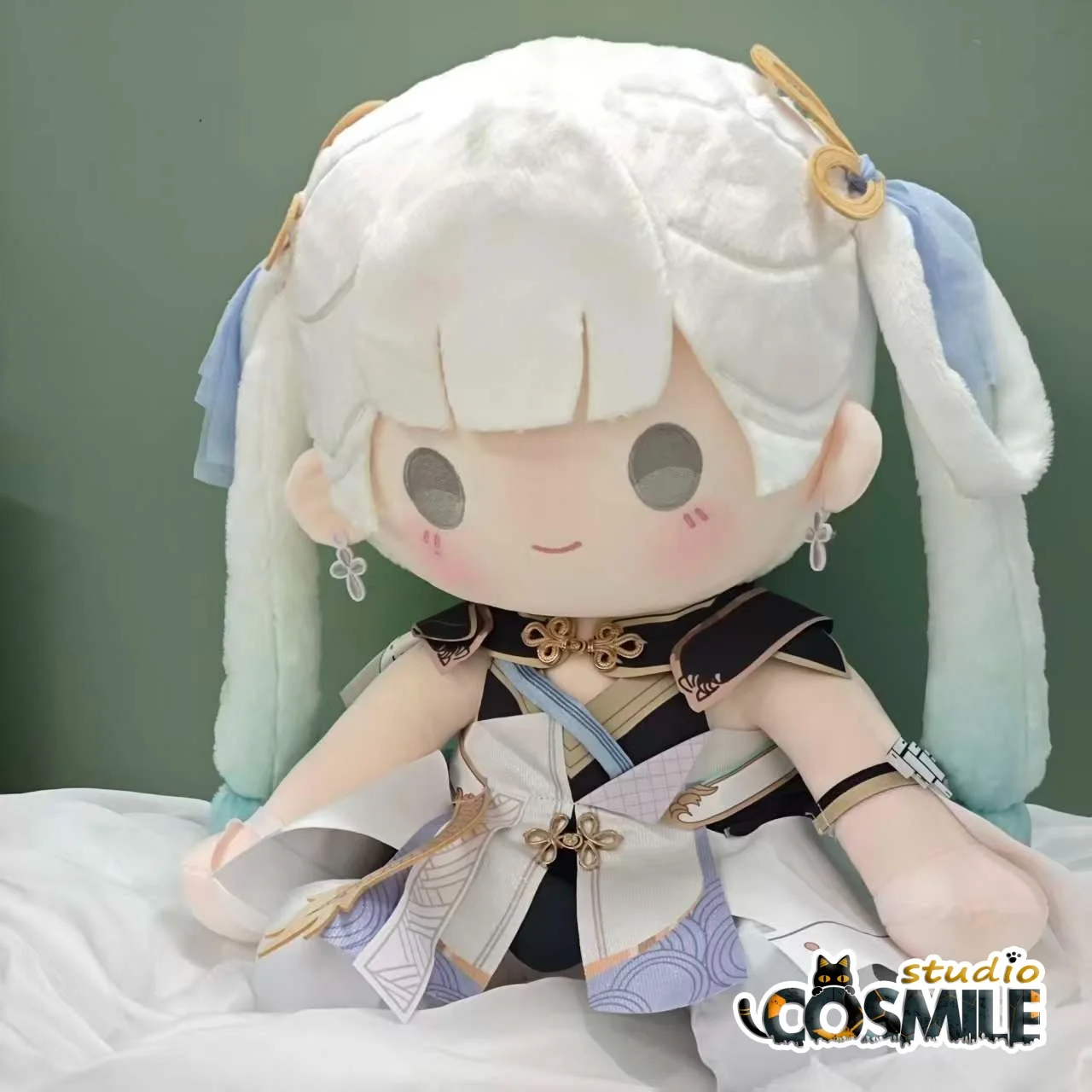 

Wuthering Waves Jinhsi 금희 Stuffed Plushie Plush 40cm Doll Sitting Seated Doll Body Clothes Toy Gift Jan