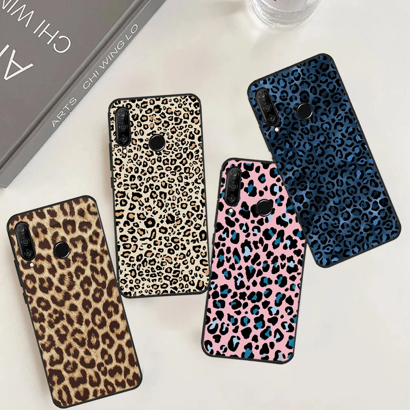 Tiger leopard print panther Case For Huawei Nova 11i 8i 3i 9 10 SE 11 Pro 5T Y60 Y61 Y70 Y90 Y91 P20 P30 P40 Lite Cover