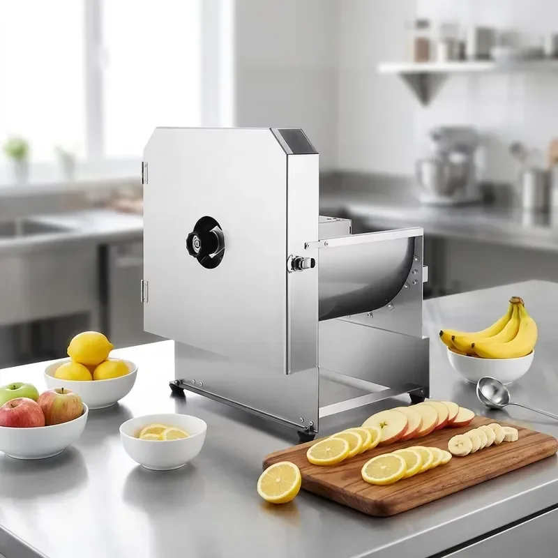 New Factory Hot Selling Electric Multifunctional Heavy Vegetable & Fruit Slicer Cutter for Lemon Orange Mango