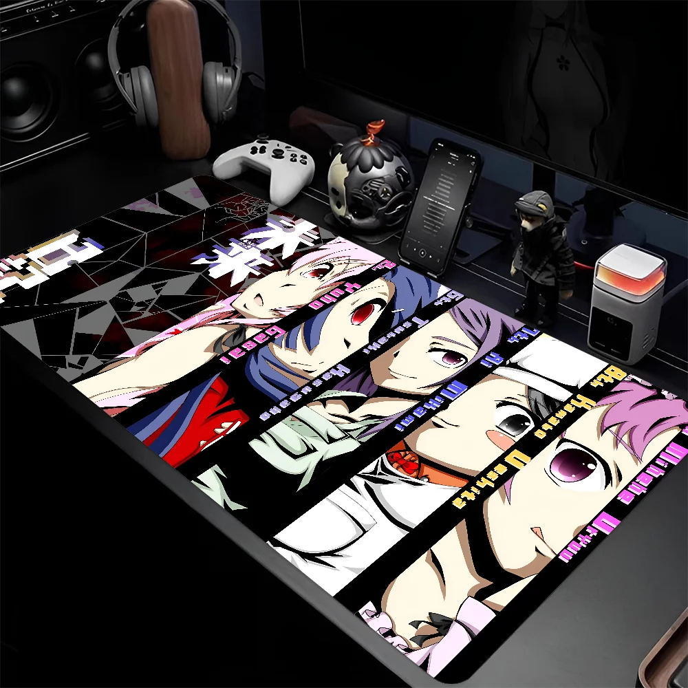 Anime Future Diary Mirai Nikki Mousepad Large Gaming Mouse Pad LockEdge Thickened Computer Keyboard Table Desk Mat