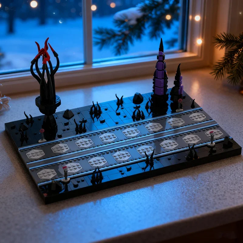 

932 шт. MOC Umbara Star Battle Модель Строительные блоки Сборка игрушек DIY Креативные рождественские подарки Идея Образовательный кирпич День рождения