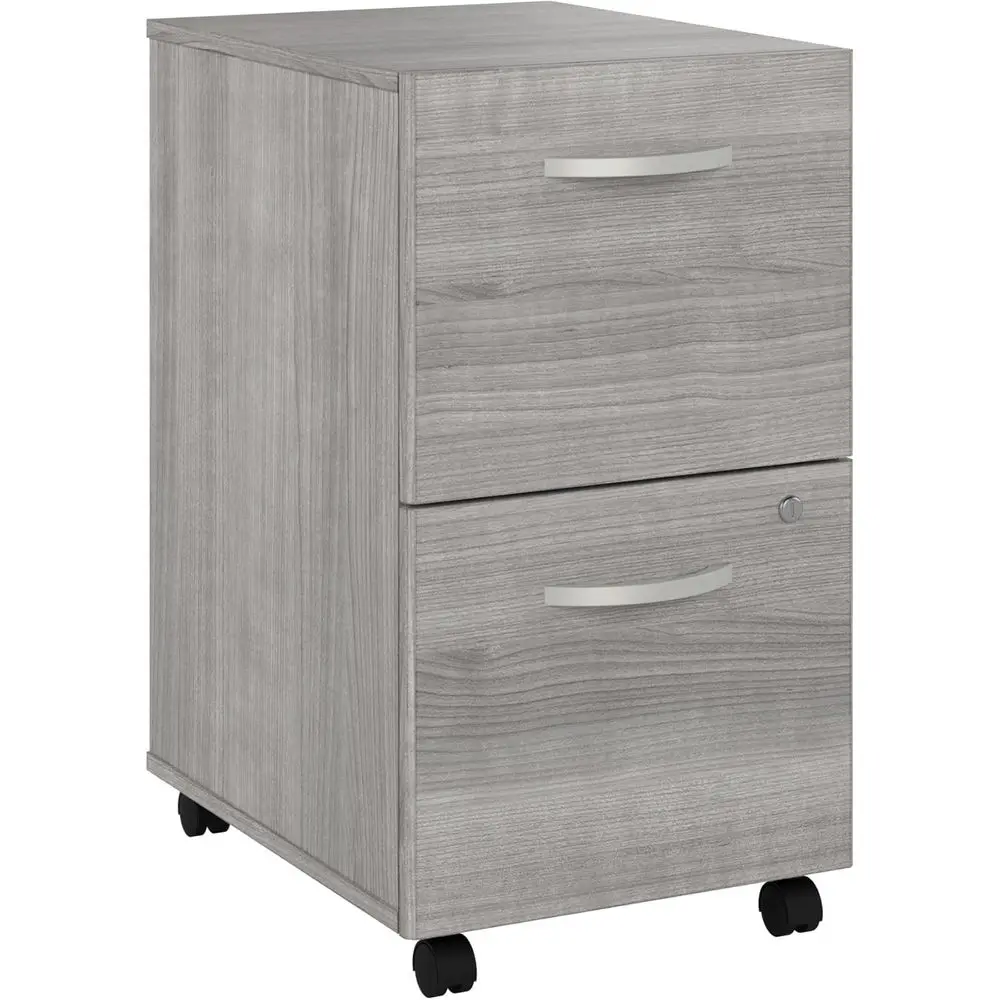 

Cabinet in Platinum Gray - Assembled, Rolling Document Storage or Home or Office