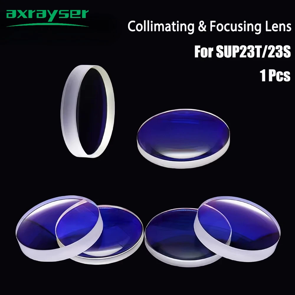 SUP23T SUP23S Laser Collimator Focusing Lens Dia.16mm F60mm Dia.20mm F150/200/400/800mm for Handheld Laser Welding Gun