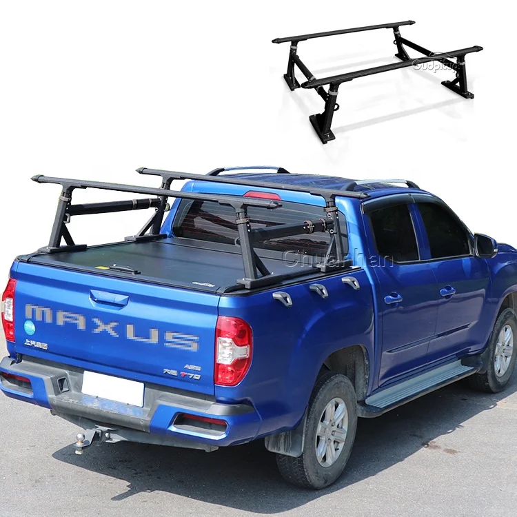 Pickup Truck Adjustable Multifunctional hilux Roll Bar Rack Roof  For ford ranger ssangyong