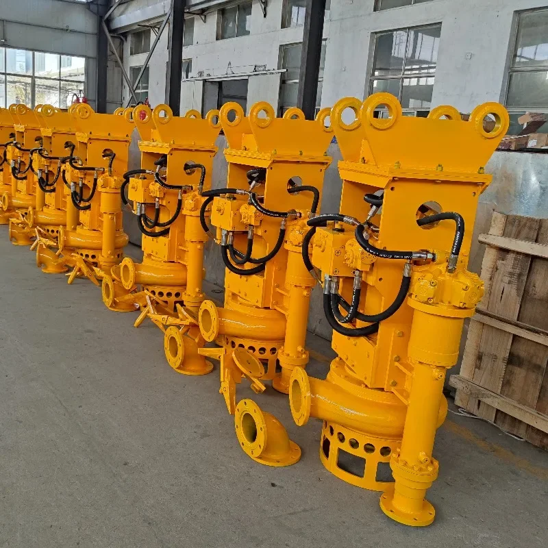 Hydraulic Gravel Pump Sludge Slurry Hydraulic Dredge Pump Submersible Vertical Sand Suction Mine River Sea Hot Sale