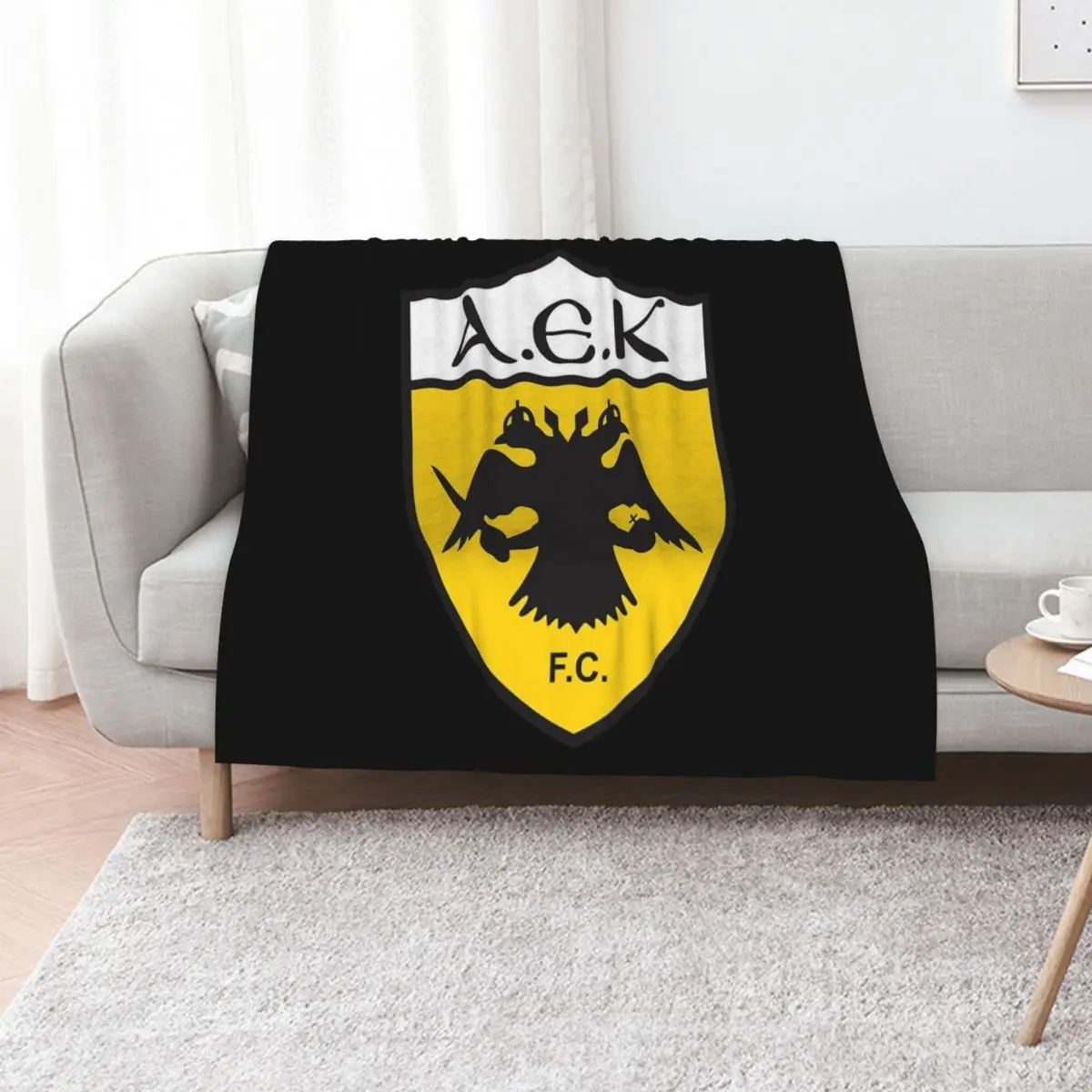 AEK ATHENS Throw Blanket Flannels Thins warm winter Shaggy Hairys Comforter Blankets