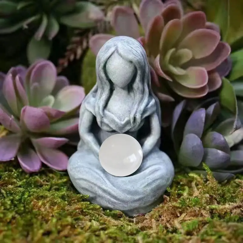 Mini Mother Earth Goddess Statue Resin Gaia Statues Figurine Gaia Statue Mythic Figurine Nemesis Mother Gift Figurine